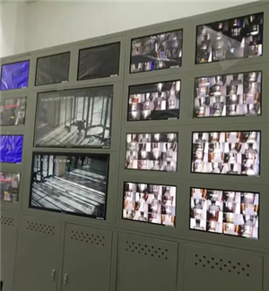 High definition LCD cabinet splicing screen case display